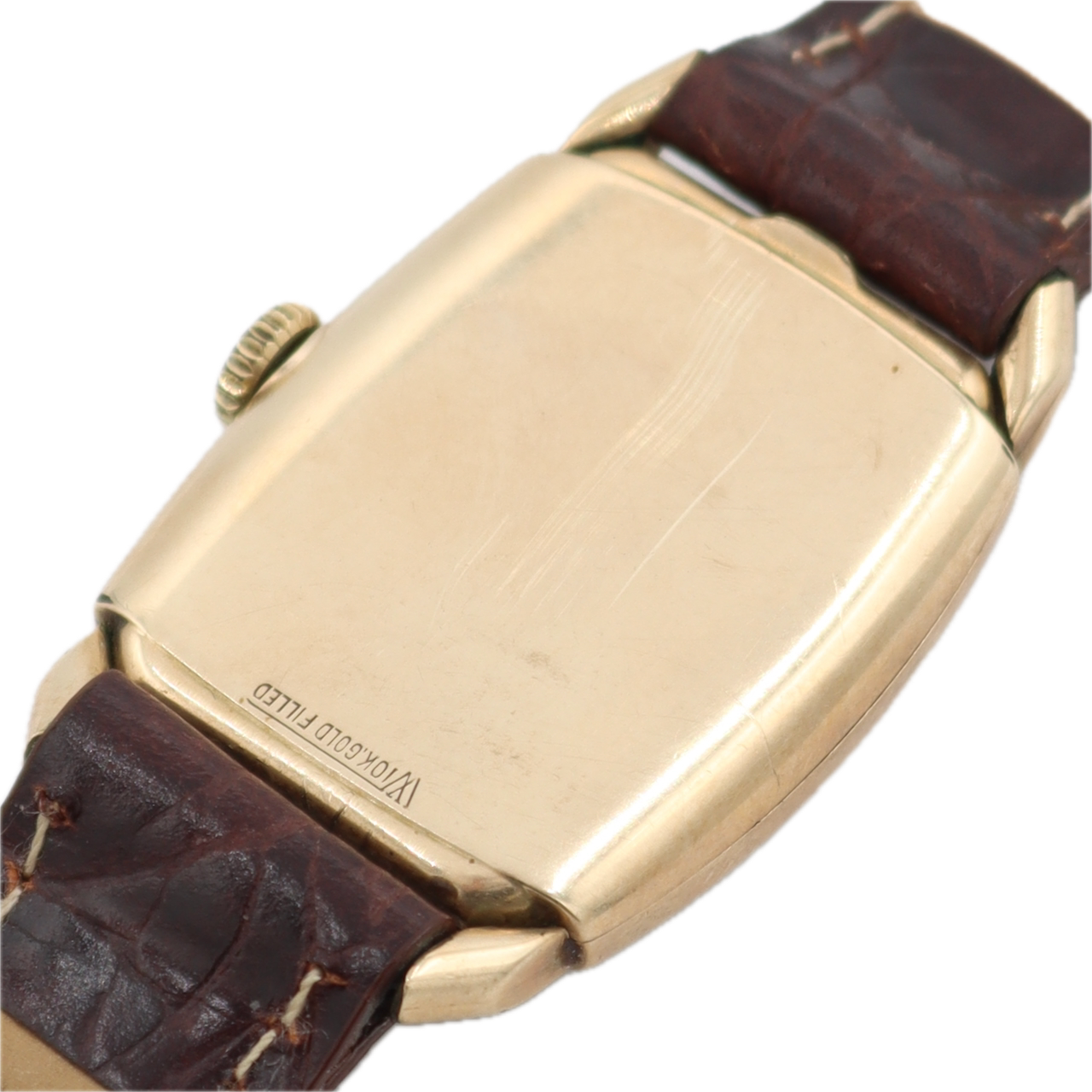 Vintage Elgin 4608 17 Jewel Men's Mechanical Wristwatch 558 USA 10k Gold Filled