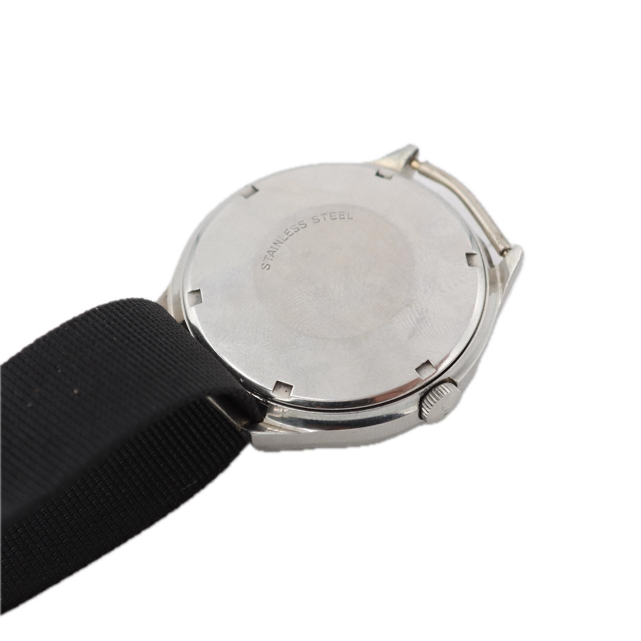 Vintage Wittnauer 5003 Day-Date Men's Automatic Wristwatch D11KAS Swiss Steel