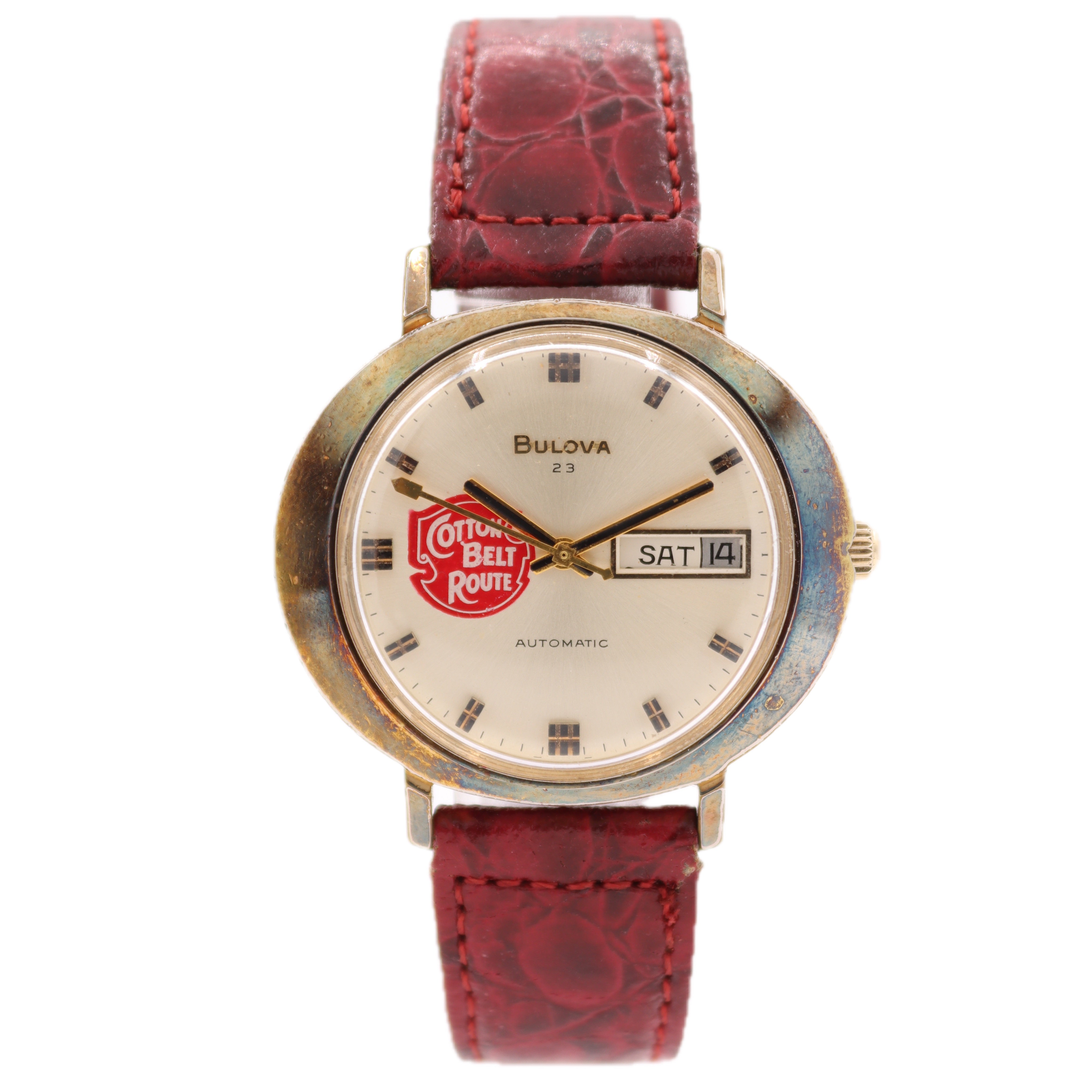 Vintage Bulova Cotton Belt Route