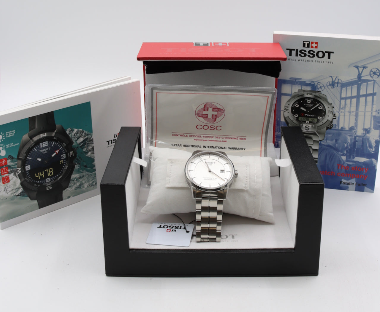 41mm Tissot T086.408 Powermatic 80 Classic Men's Automatic Wristwatch Steel