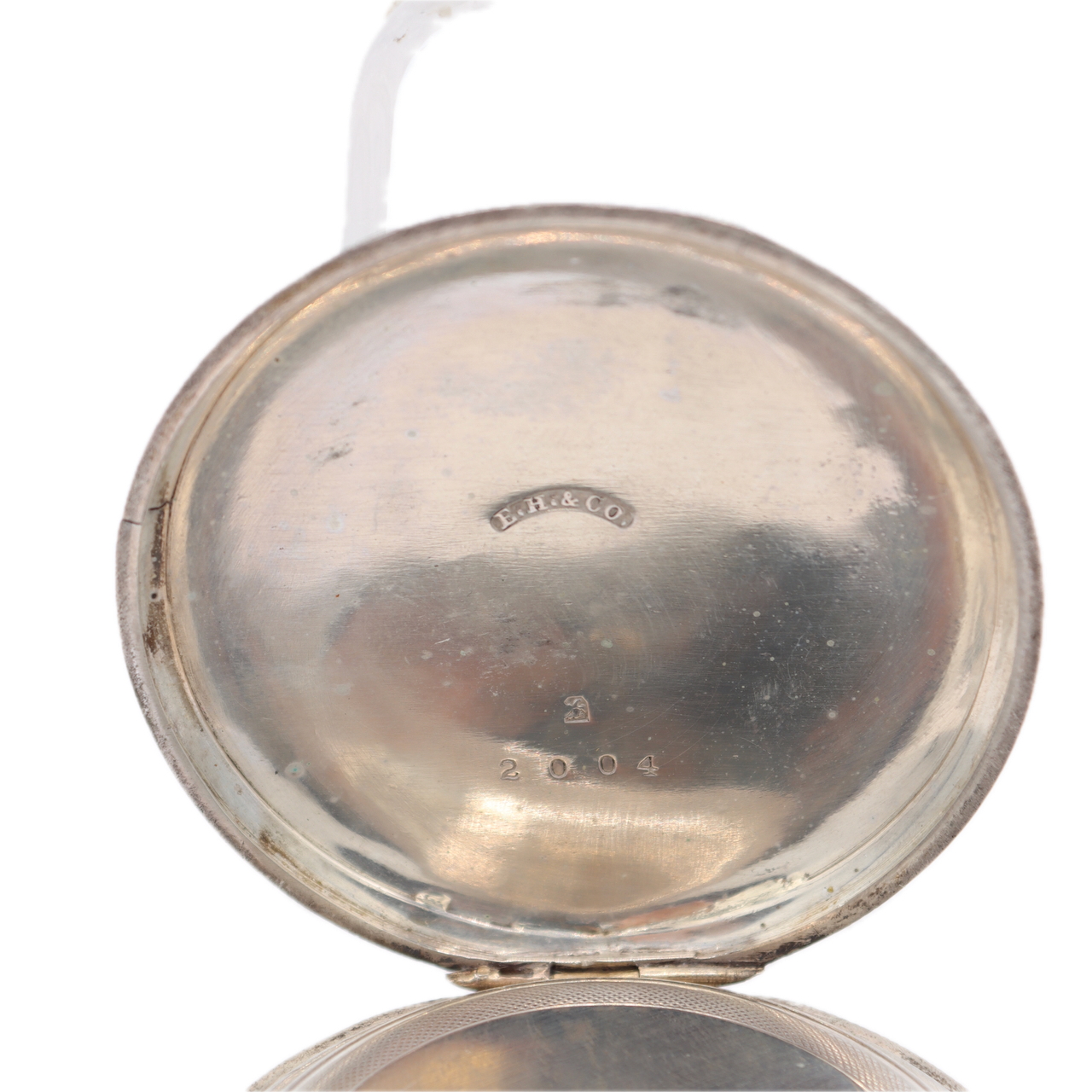 Antique 18S Howard 15 Jewel Key Wind Hunter Pocket Watch Series 2 Silverine