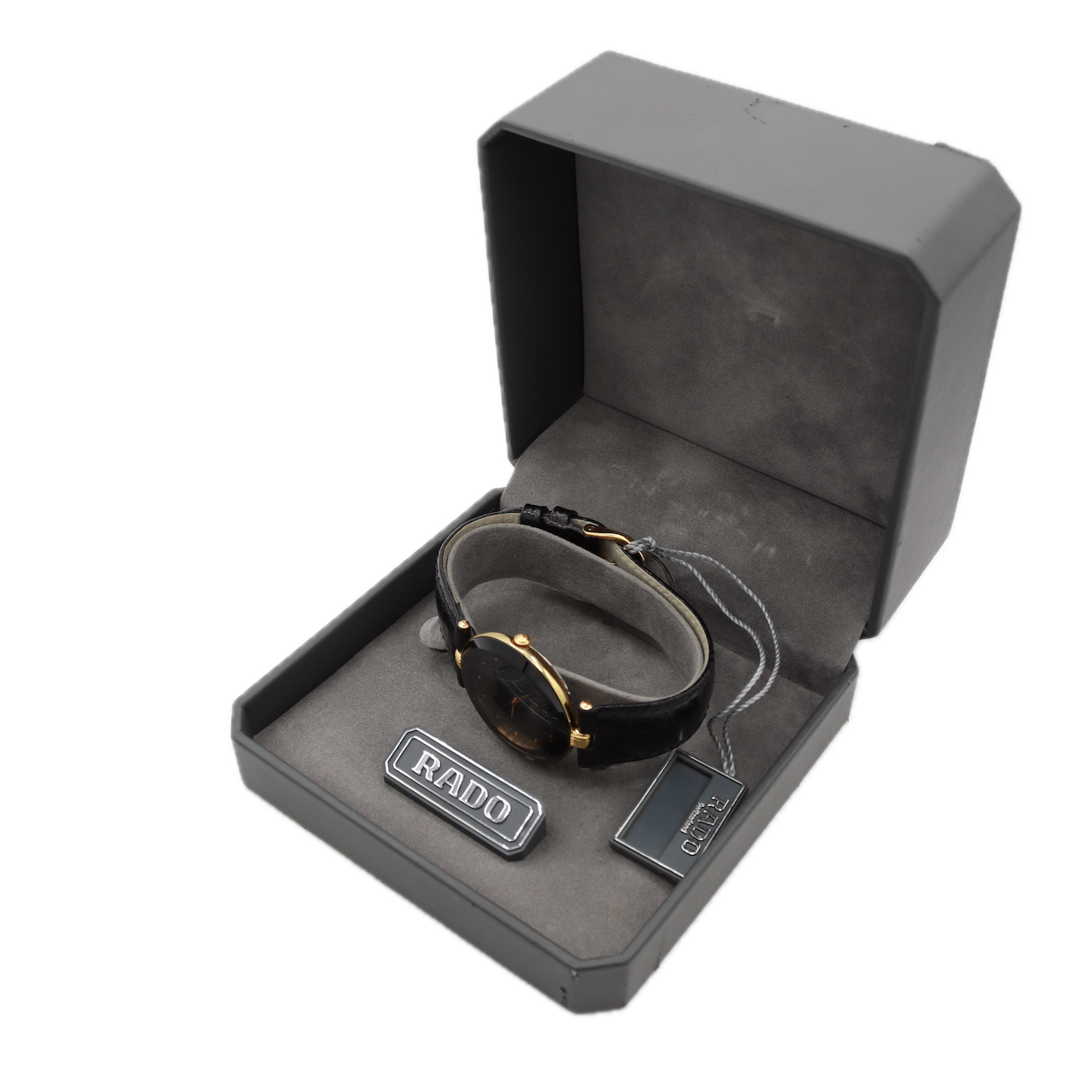 Rado R41761165 Florence Ladies Quartz Wristwatch Swiss Steelw/ Box & Hang Tag