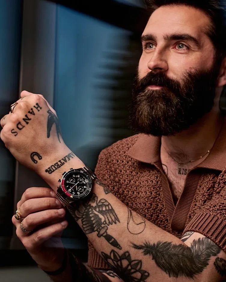 42mm Bulova 98B451 Marine Star Heritage Men's Quartz Wristwatch Special Edition