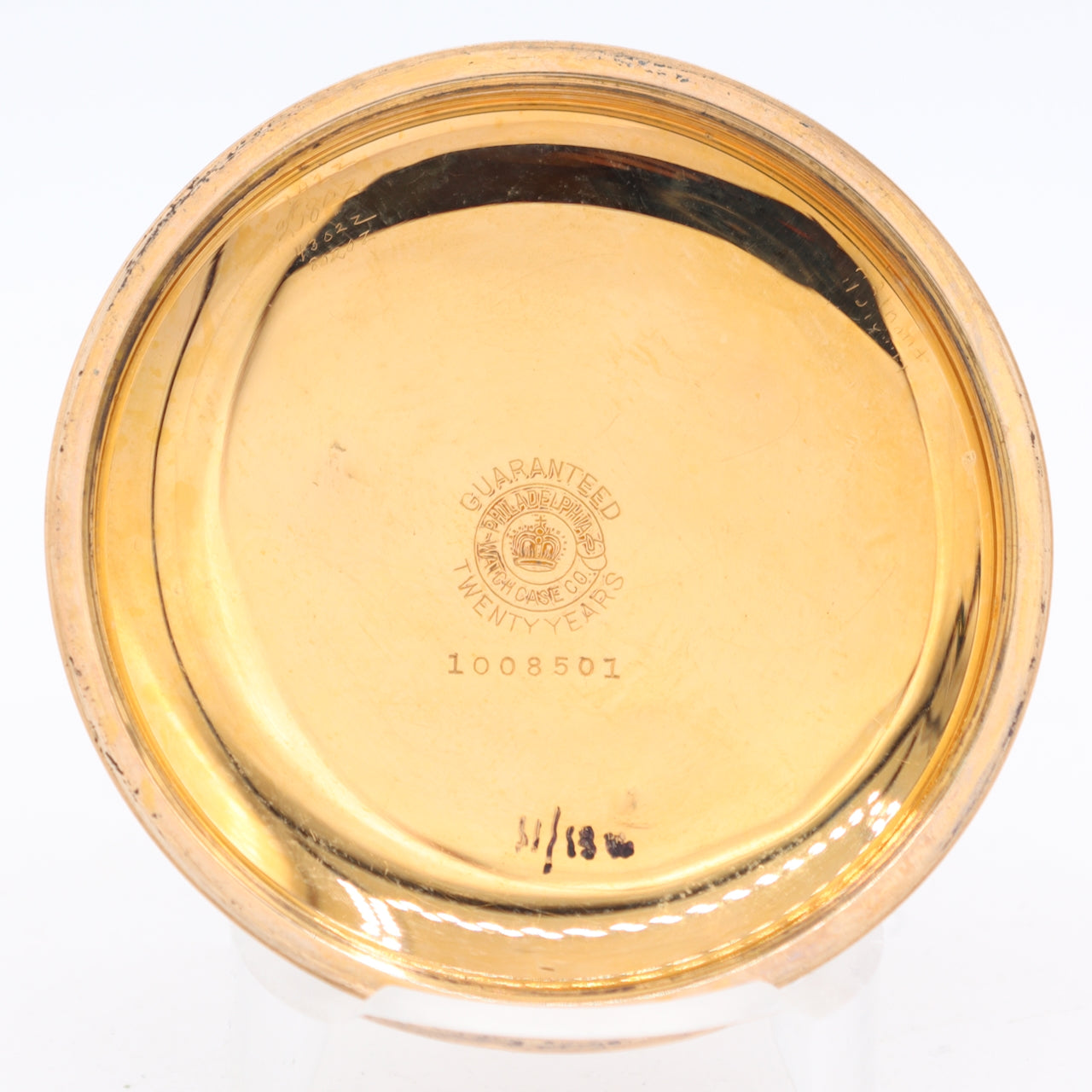 Antique 18s 1918 Illinois 21j Railroad Pocket Watch Bunn Special 20 Year GF