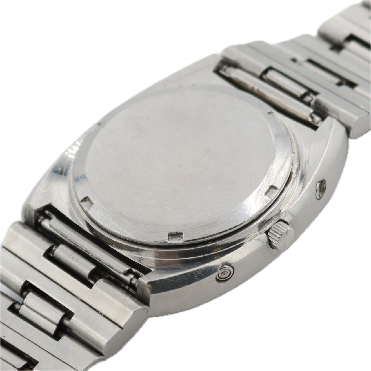 Vintage Omega 196.0030 Megaquartz Day Date Men's Quartz Wristwatch 1310 Steel