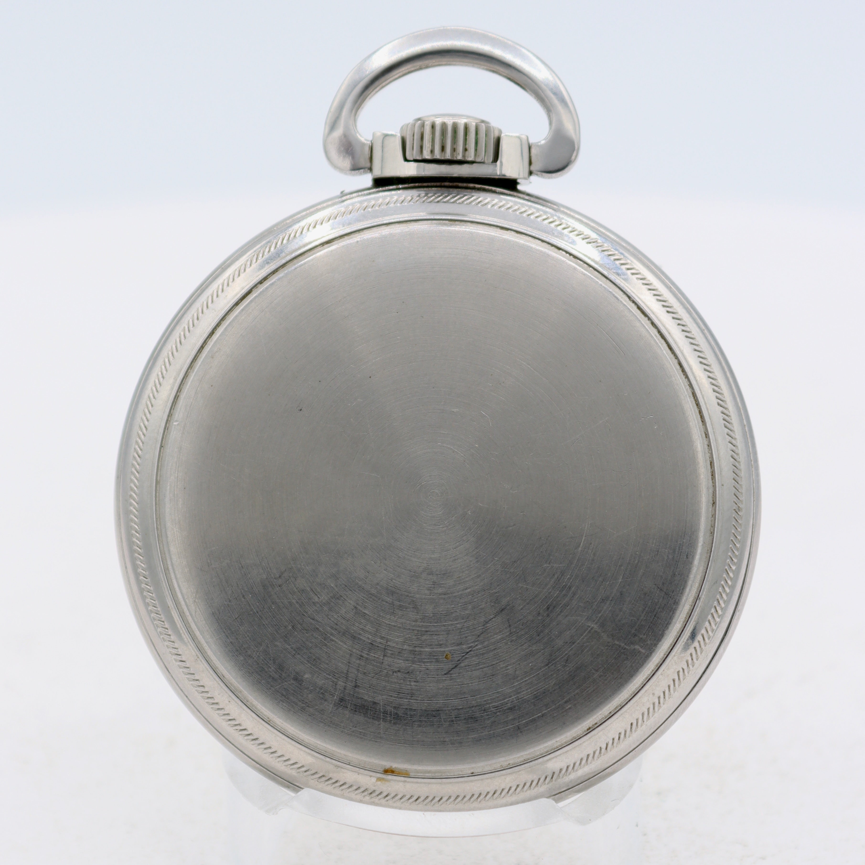 Antique 18s Hamilton Traffic Special Mechanical Pocket Watch 669 Steel Swiss