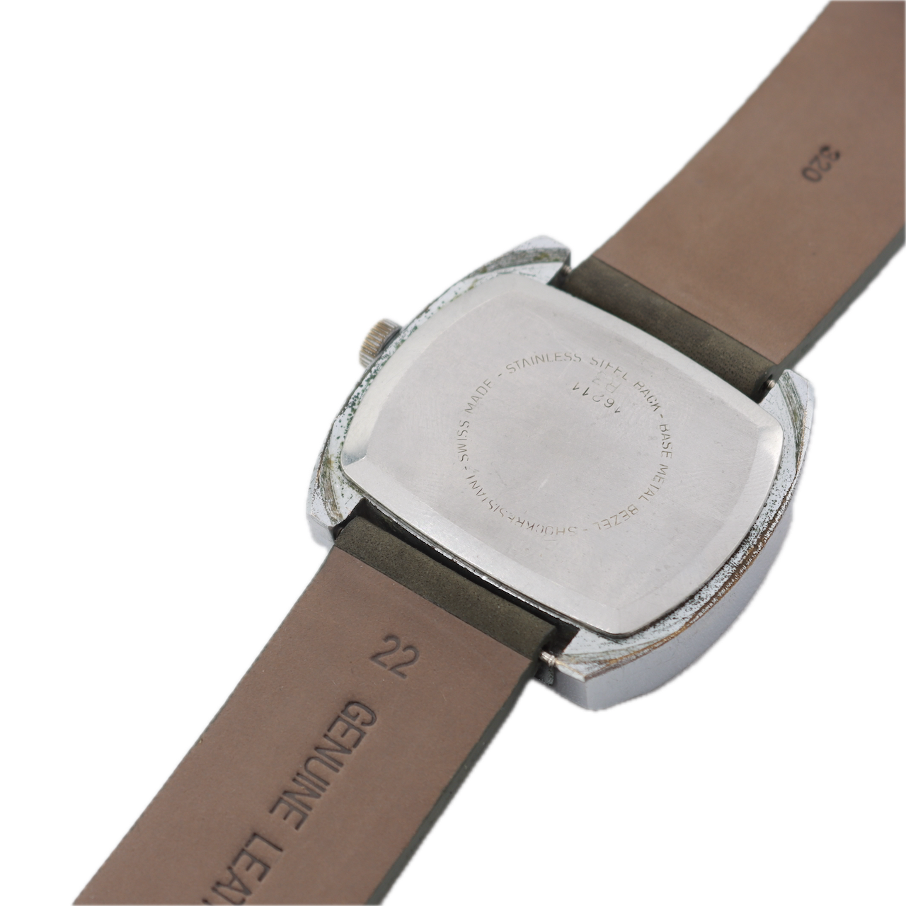 Vintage Sears Men's Jump Hour Digital Mechanical Wristwatch EB 8800 Swiss