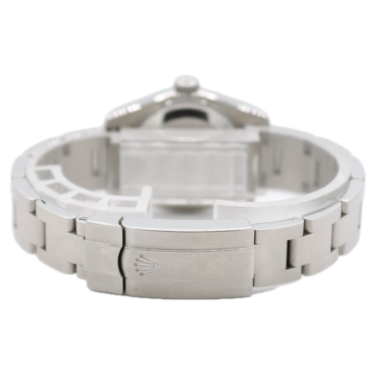 Rolex 176200 Oyster Perpetual Olive Green Ladies Automatic Wristwatch Steel
