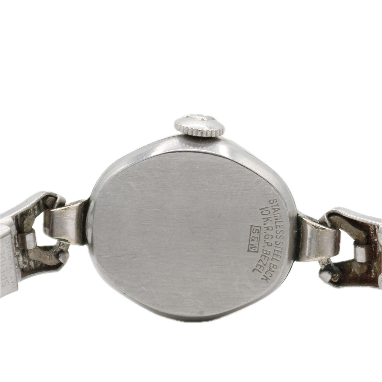 Vintage 16.5mm Wittnauer 920 Cocktail Ladies Mechanical Wristwatch 6N7G3 10kRGP