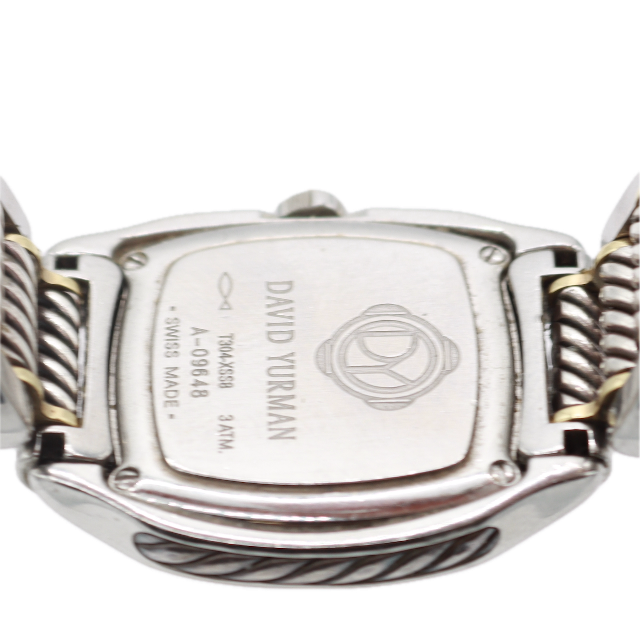 Vintage David Yurman T304-XSS8 Thoroughbred Men's Quartz Wristwatch Swiss