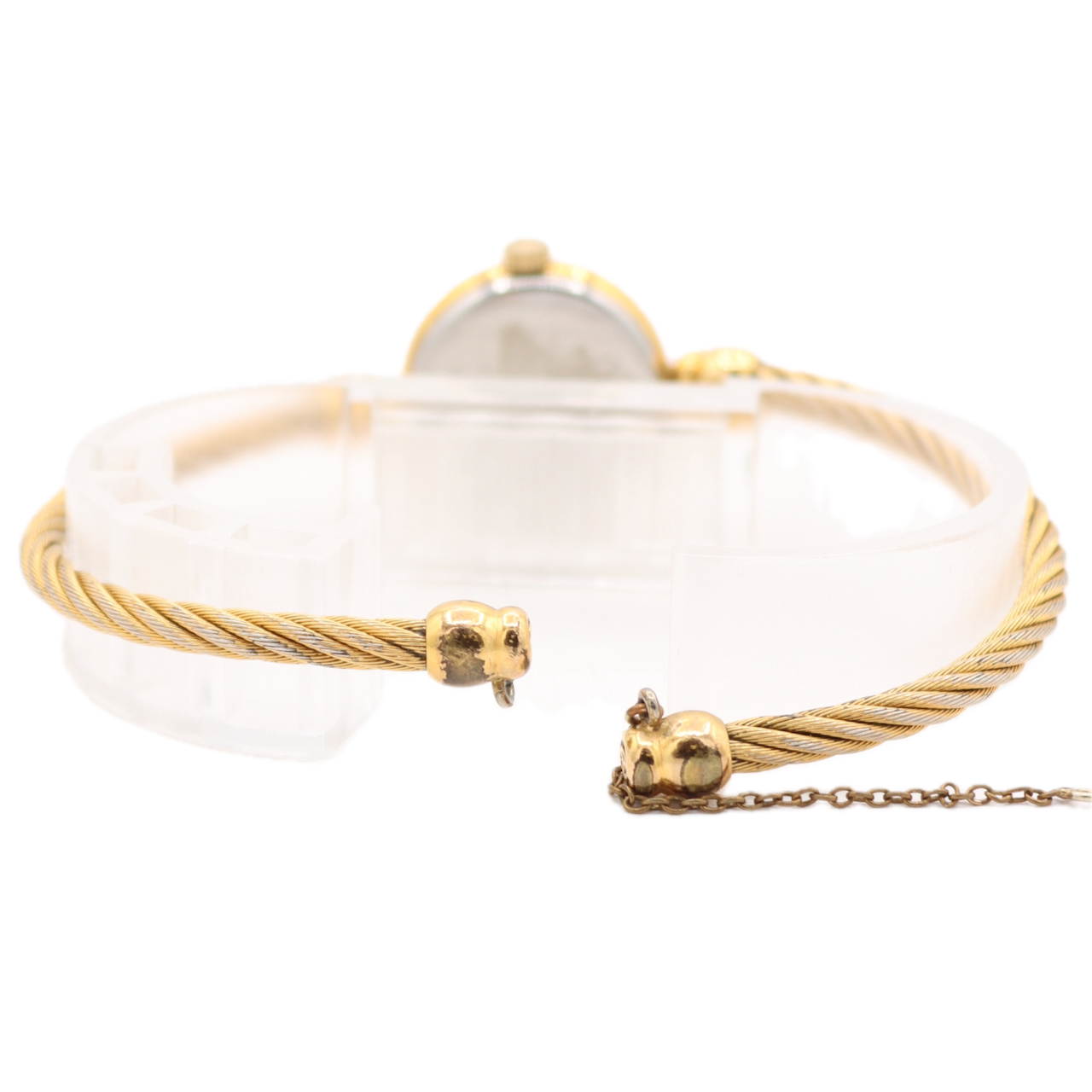 20mm Gucci 2047_1L Bangle Ladies Quartz Wristwatch Swiss Made Gold Tone