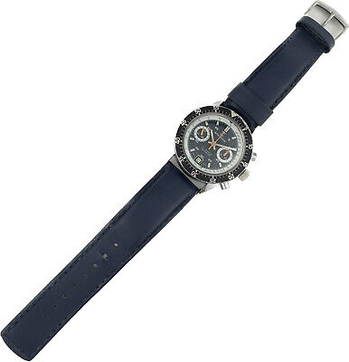 Vintage Wakmann Big Boy 13.36.00 Men Chronograph Watch Valjoux 234 Rare Serviced