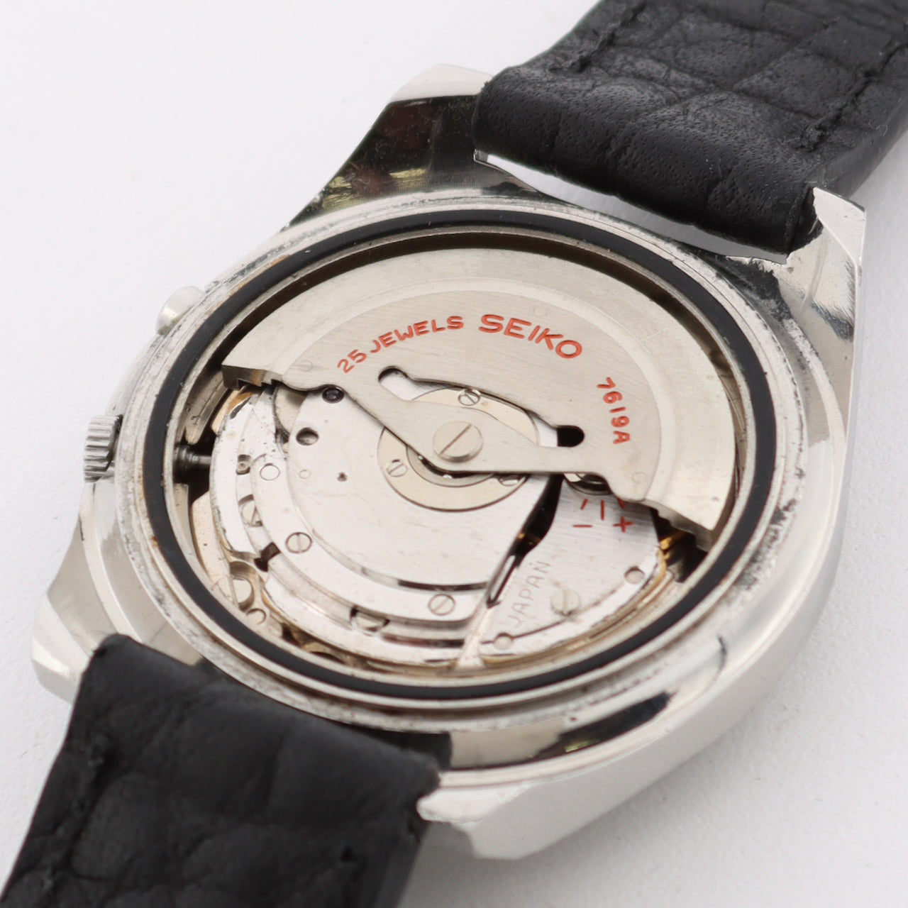 Vintage Seiko Sportsmatic 5 Deluxe 7619-9040