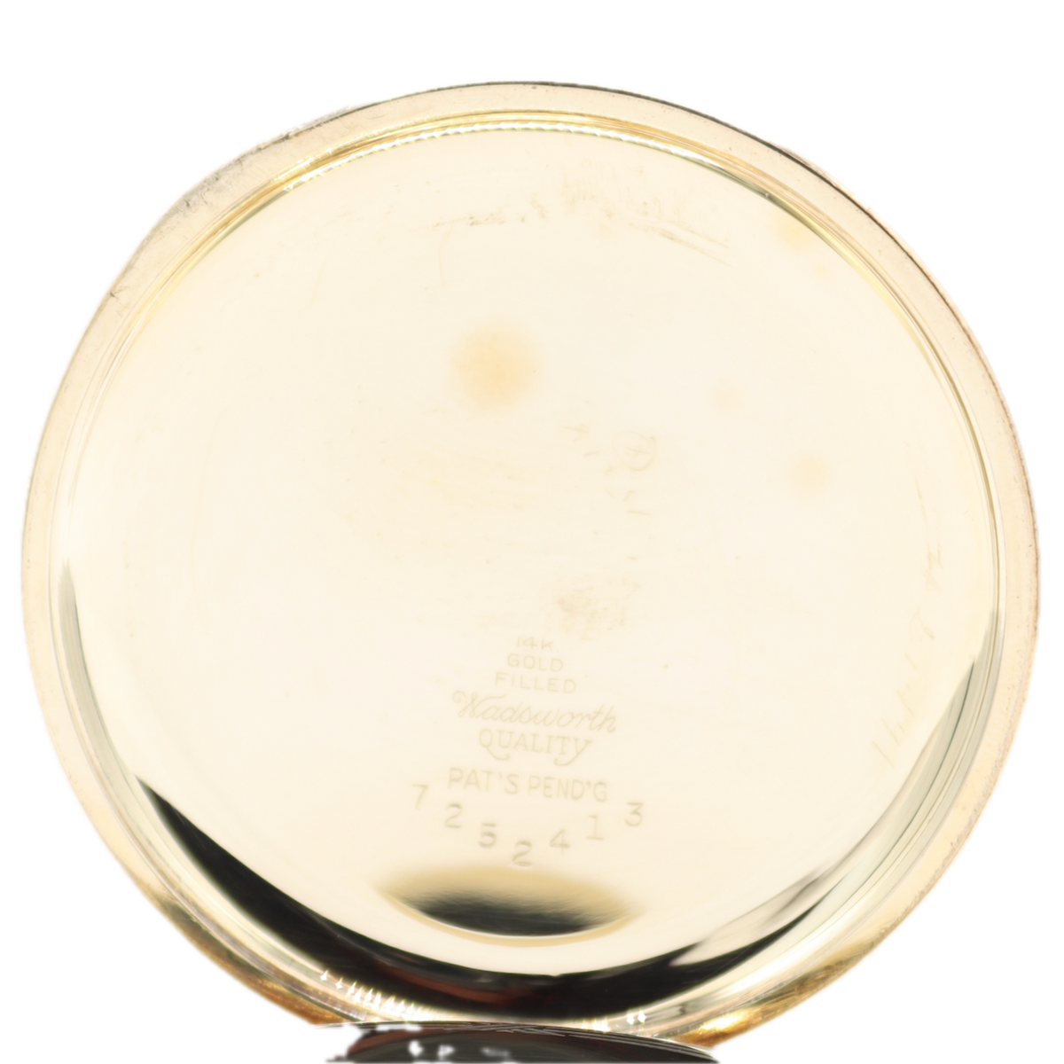 Antique 17s 1926 Illinois 23J 60HR Railroad Pocket Watch Sangamo Special GreenGFIllinois 60HR Sangamo Special – photo 7