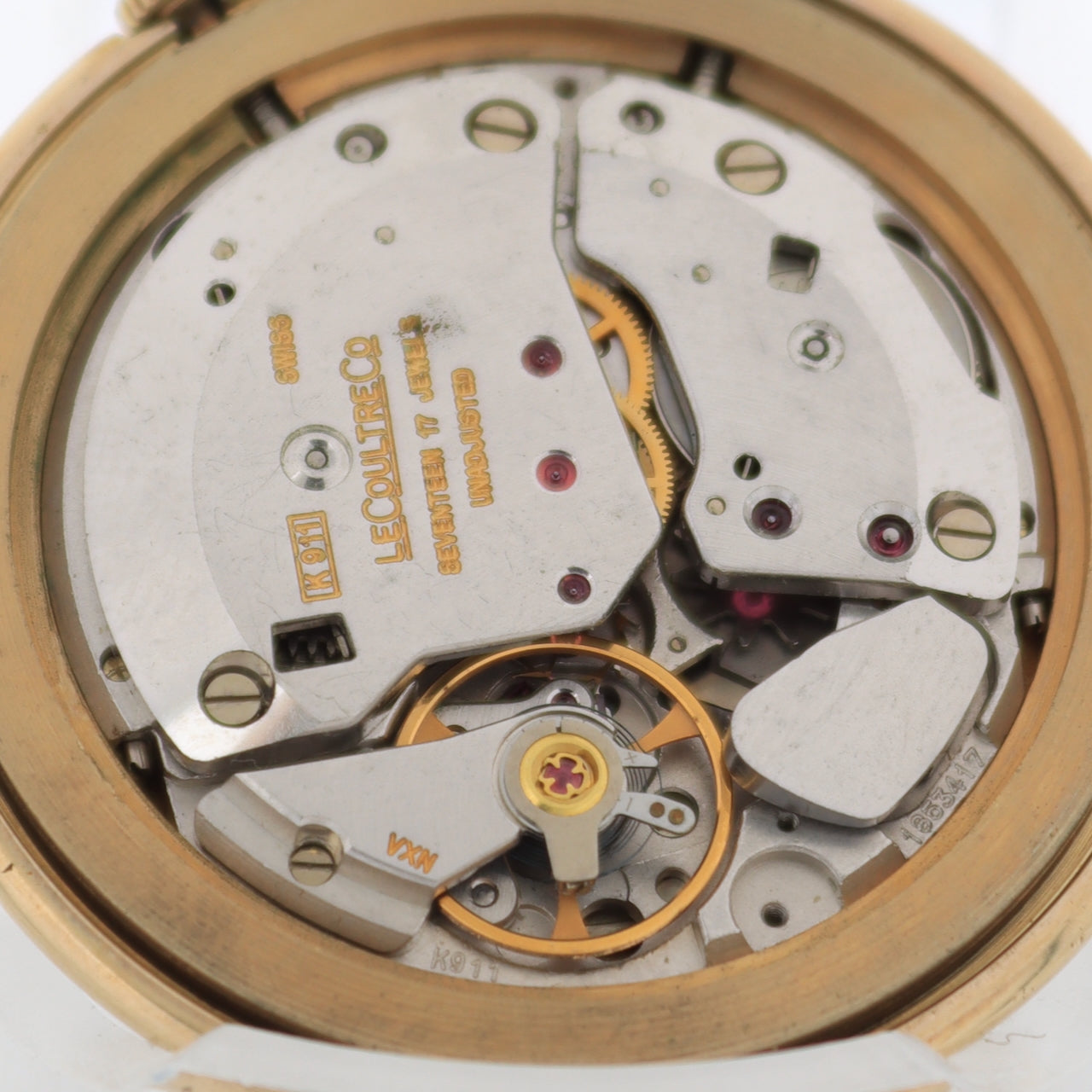 Antique 40mm LeCoultre Memovox w Date Alarm Pocket Watch K911 10k GF Swiss