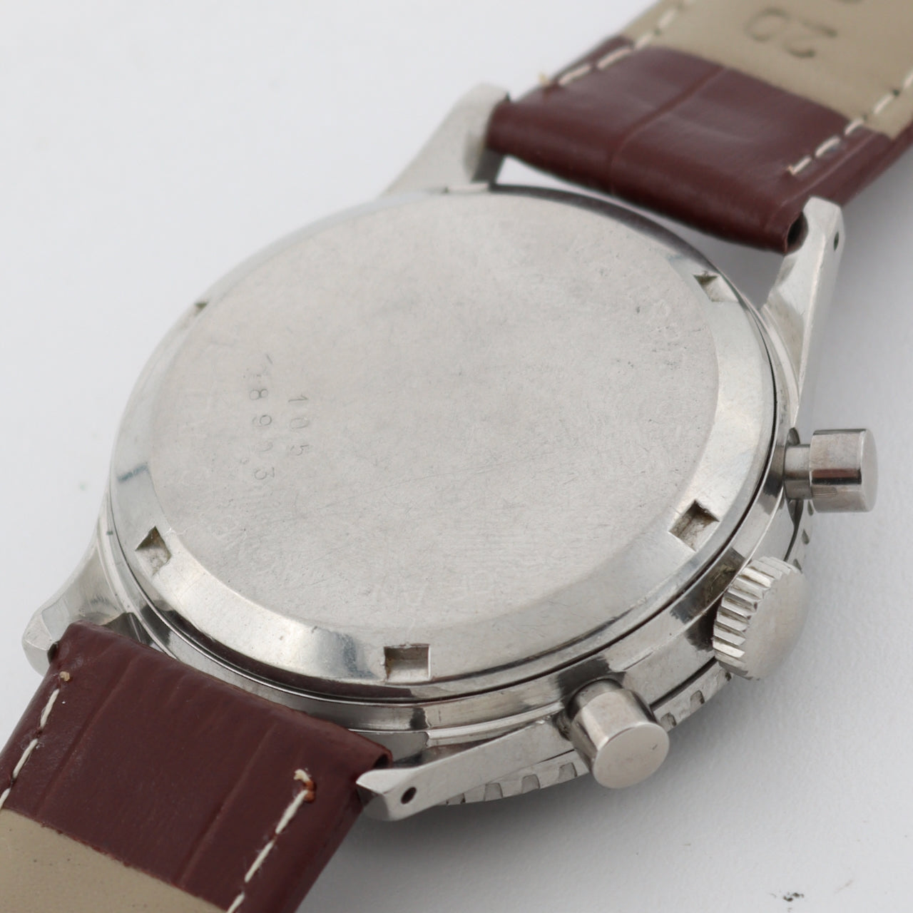 Vintage Croton Chronomaster Aviator Sea Diver Men's Chronograph Wristwatch Steel