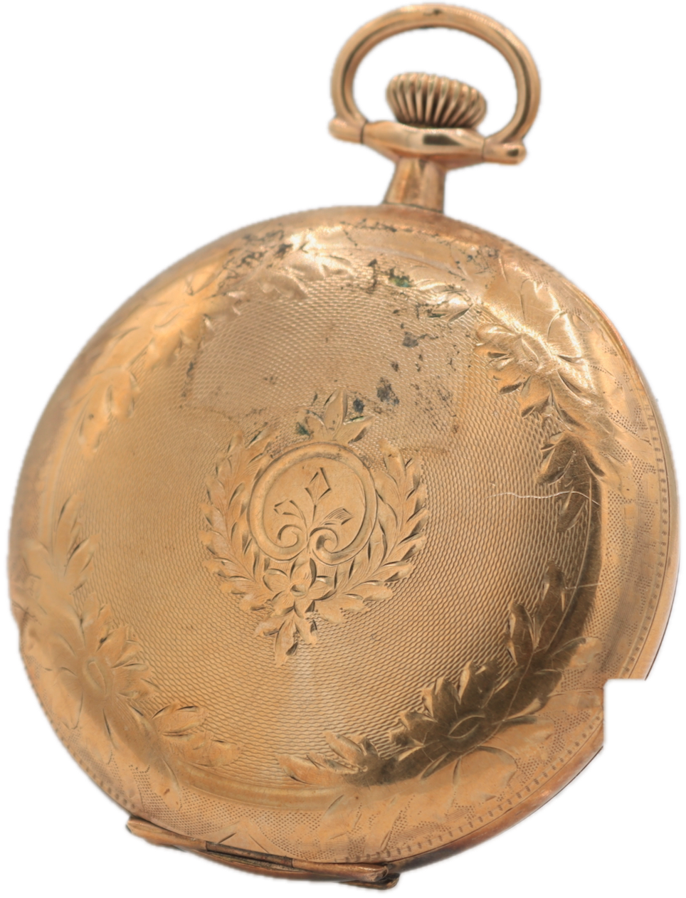Antique 12s 1917 NY Standard Shield 15J Hunter Pocket Watch Excelsior 20 Year GF
