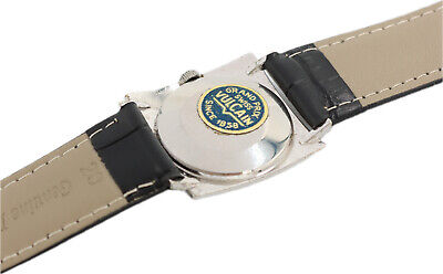 Vintage Vulcain Grand Prix Men's Mechanical Wristwatch MSR Swiss Steel Square