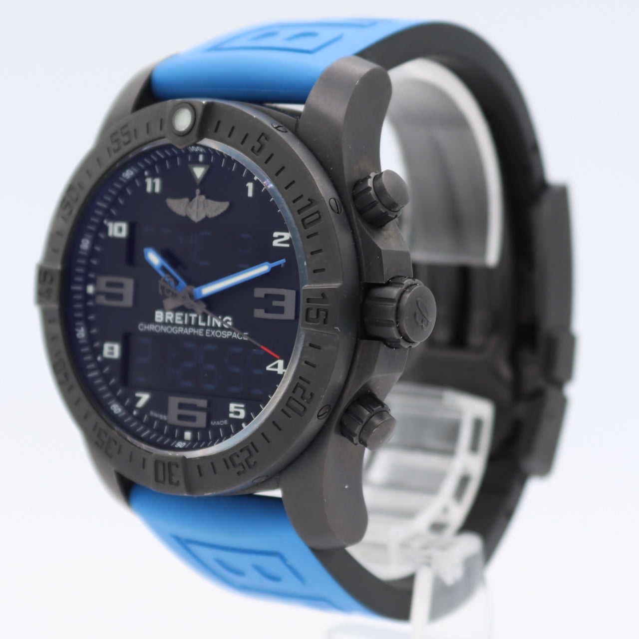 48mm Breitling VB5510H21B1S1 Exospace B55 Men's Wristwatch DLC-Coated Titanium