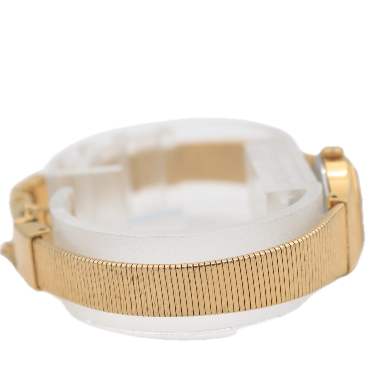 Vintage Seiko 2C20-6510 Octagonal Ladies Quartz Wristwatch Japan Gold Tone