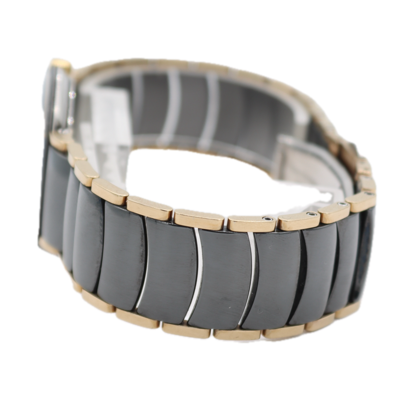 Rado 129.0300.3 Diastar Jubile Men's Quartz Wristwatch Swiss Two Tone Diamonds