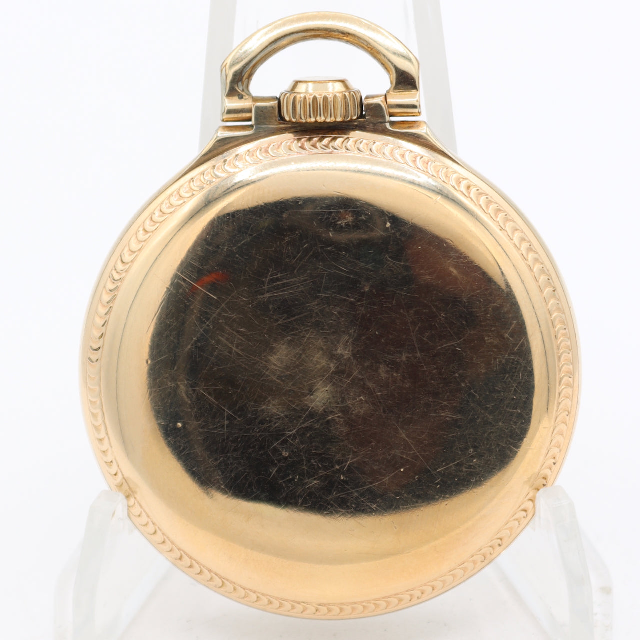 Vintage 1942 Hamilton 21j Mechanical Railroad Pocket Watch 992B 10k RGP USA