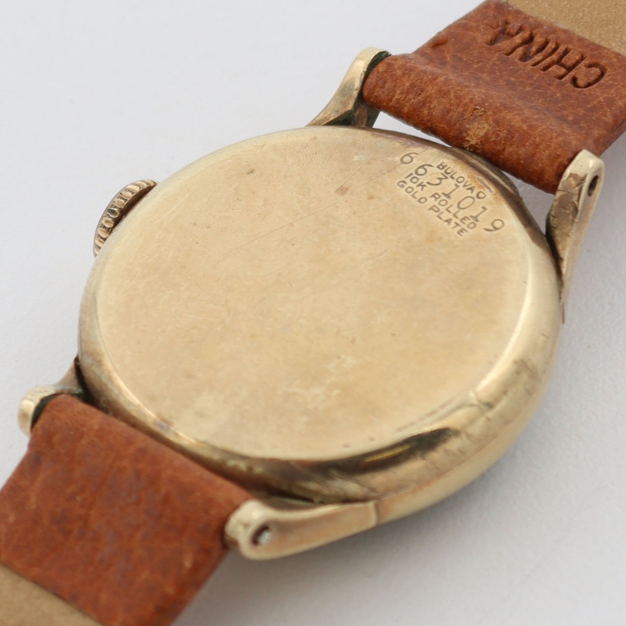 Vintage 1936 Bulova Apollo 15 Jewel Men's Mechanical Wristwatch USA 10k RGP