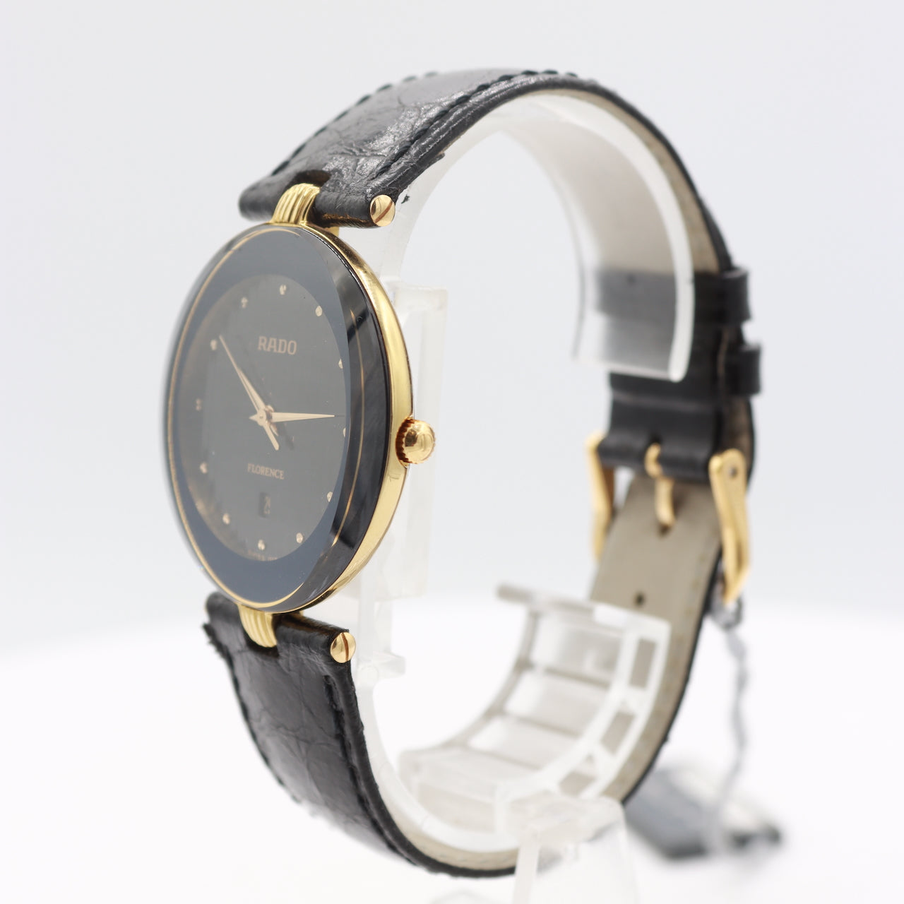 Rado R41761165 Florence Ladies Quartz Wristwatch Swiss Steelw/ Box & Hang Tag