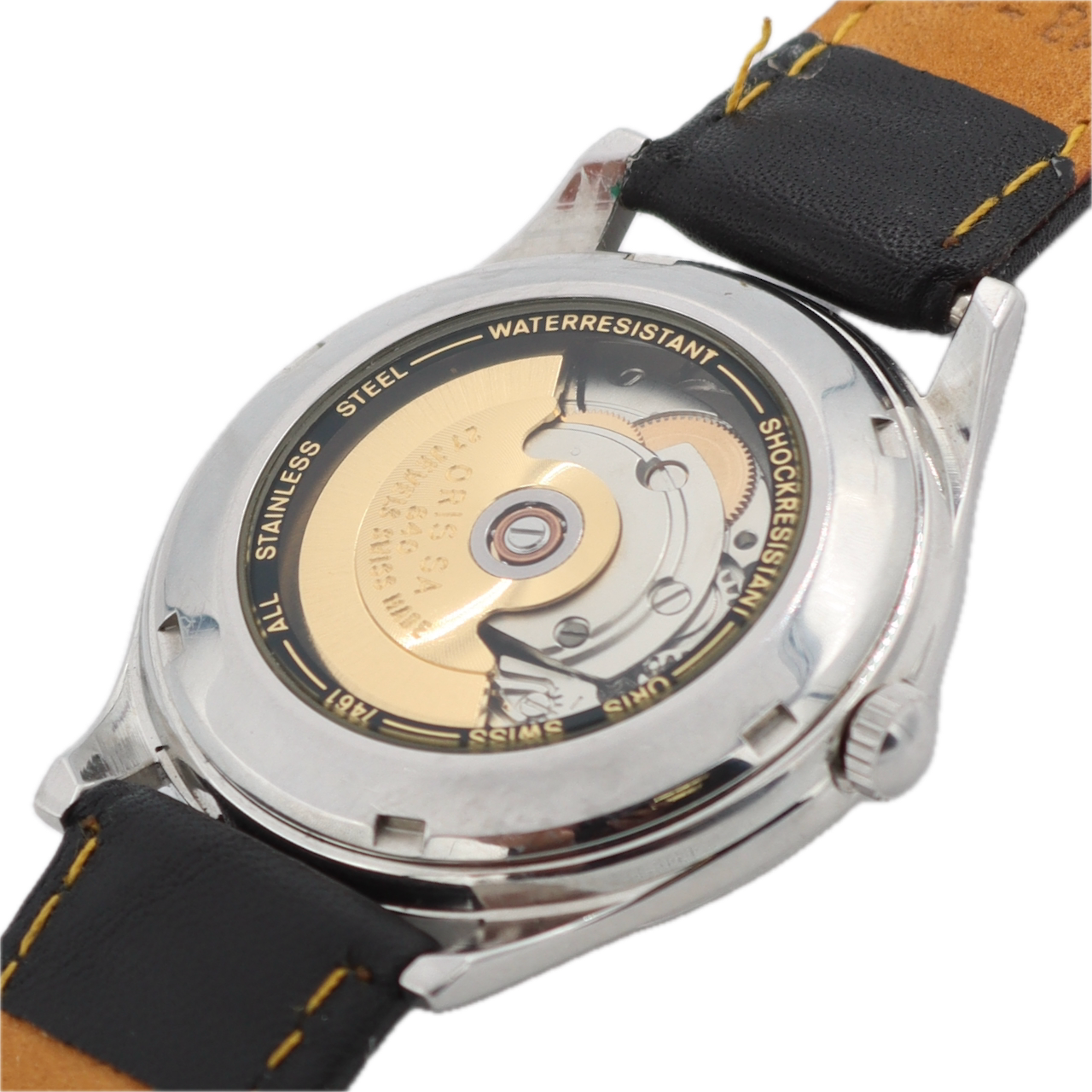 36mm Oris 7461 Pointer Date Men's Automatic Wristwatch 640 Swiss Steel Serviced