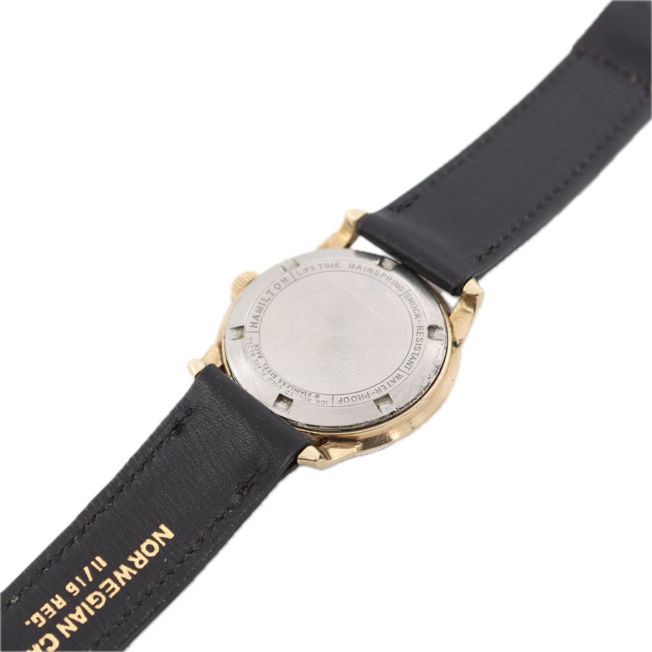 Vintage Hamilton Men's Mechanical Wristwatch 671 Swiss 10k RGP & Steel