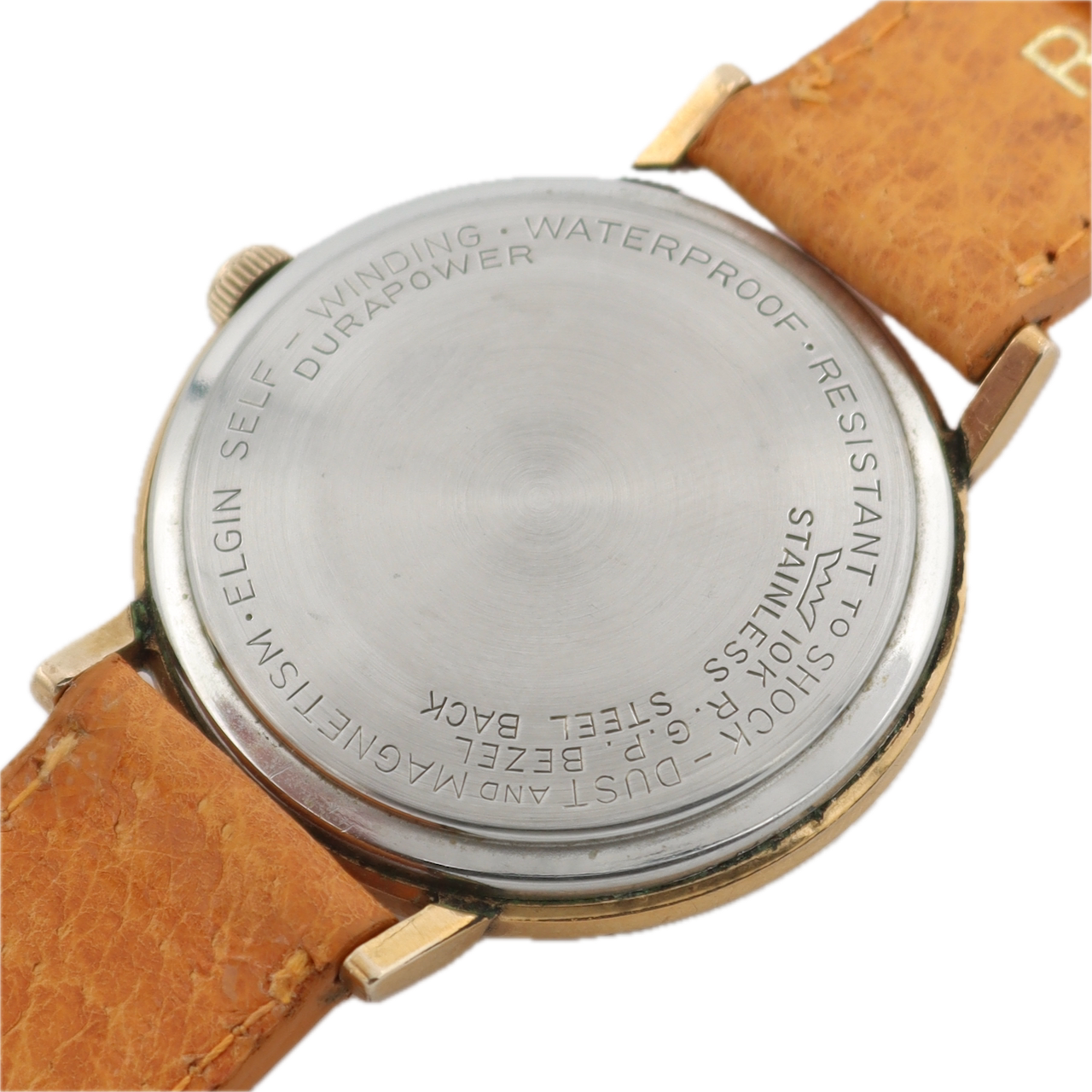 Vintage Lord Elgin 9810 664 Men's Automatic Wristwatch A. Schild 1580 10k RGP
