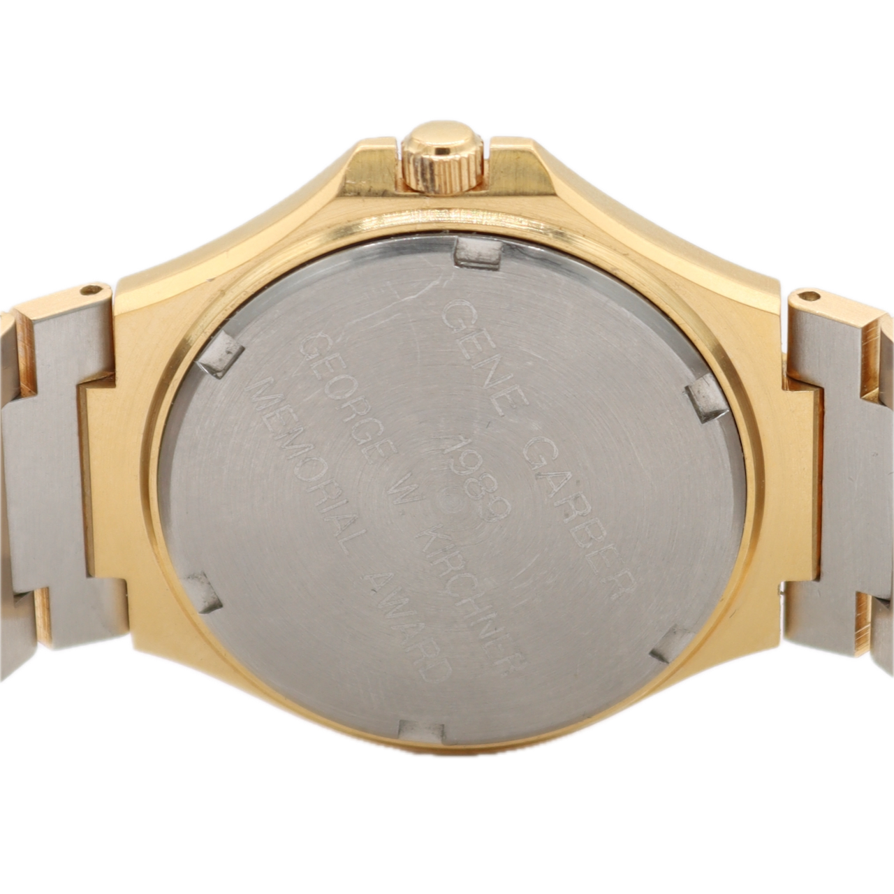 Vintage Hamilton Masterpiece Men's Quartz Wristwatch ETA 955.414 Swiss Gold Tone