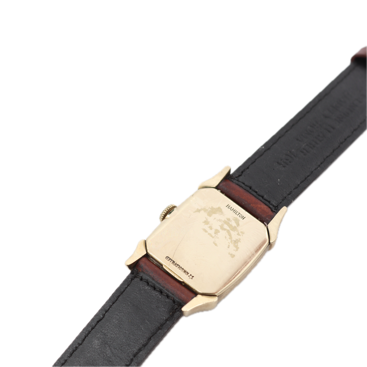 Vintage 23mm Hamilton Fancy Men's Mechanical Wristwatch 770 USA 10k Gold Filled