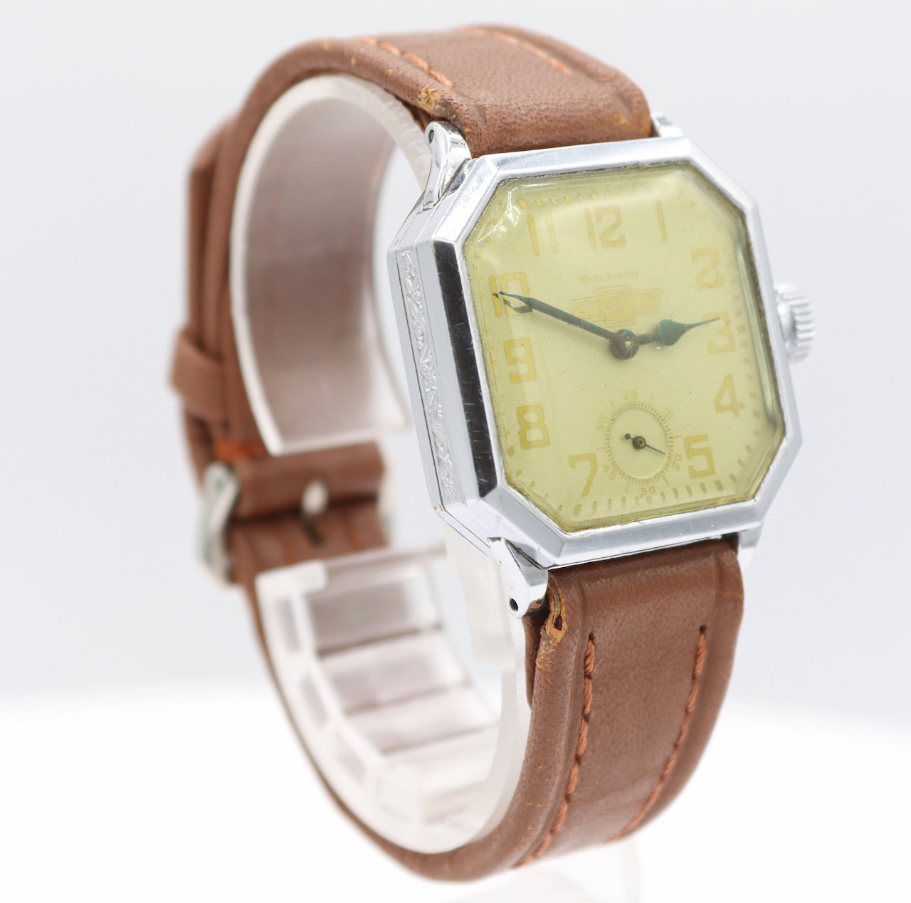 Vintage 30mm Waltham Chevrolet Award Watch Men's Mechanical Wristwatch 361 USA