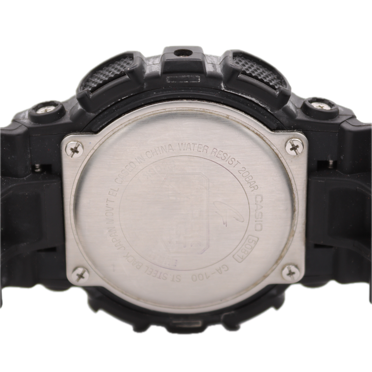 Casio G-Shock Black Analog GA-100 5081