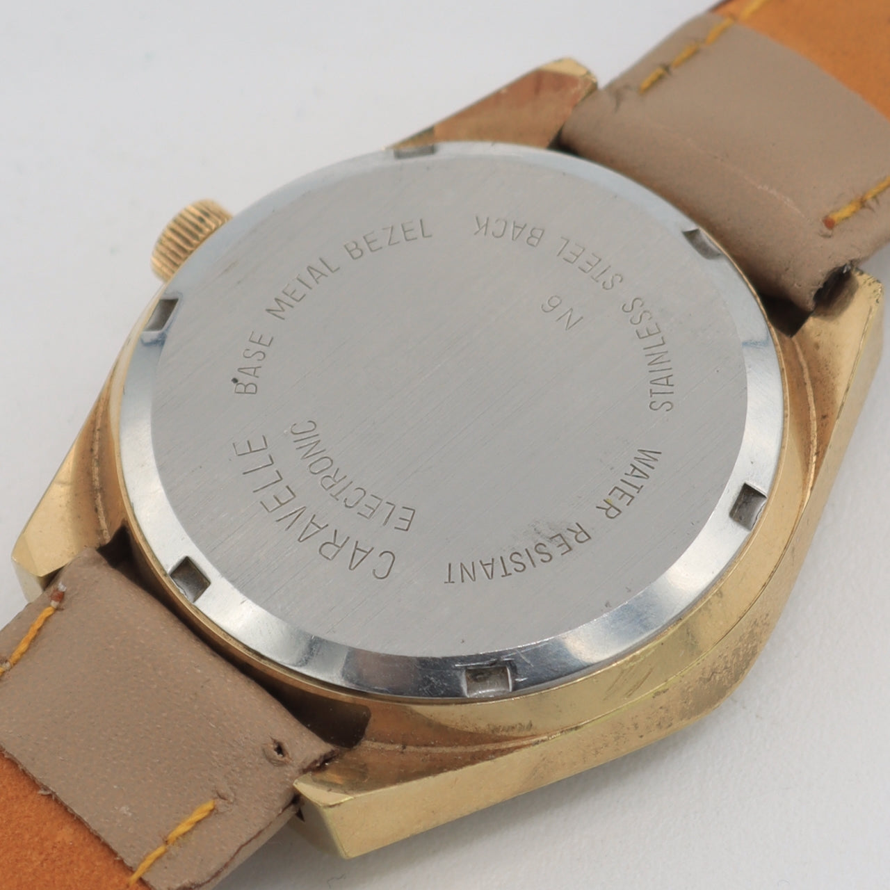 Vintage 1976 Caravelle Set-o-matic Day Date Men's Electronic Wristwatch Swiss