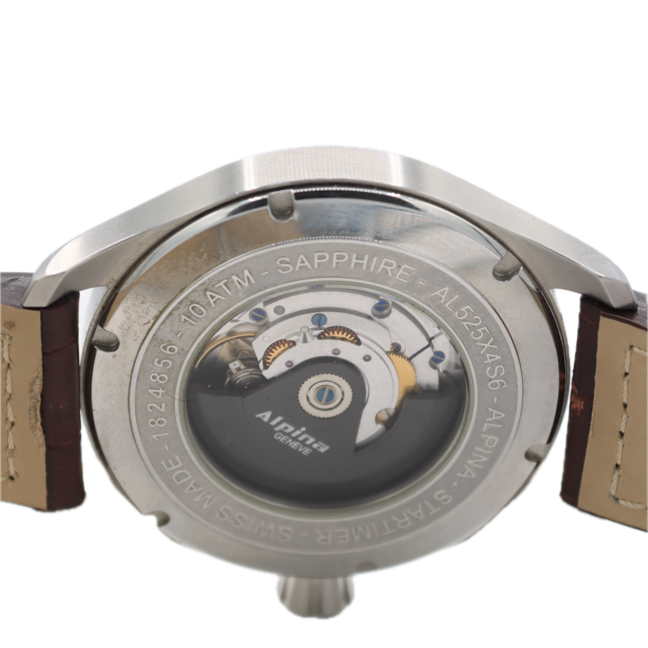 Vintage Alpina AL525X4S6 Startimer Pilot Men's Automatic Wristwatch Full Kit