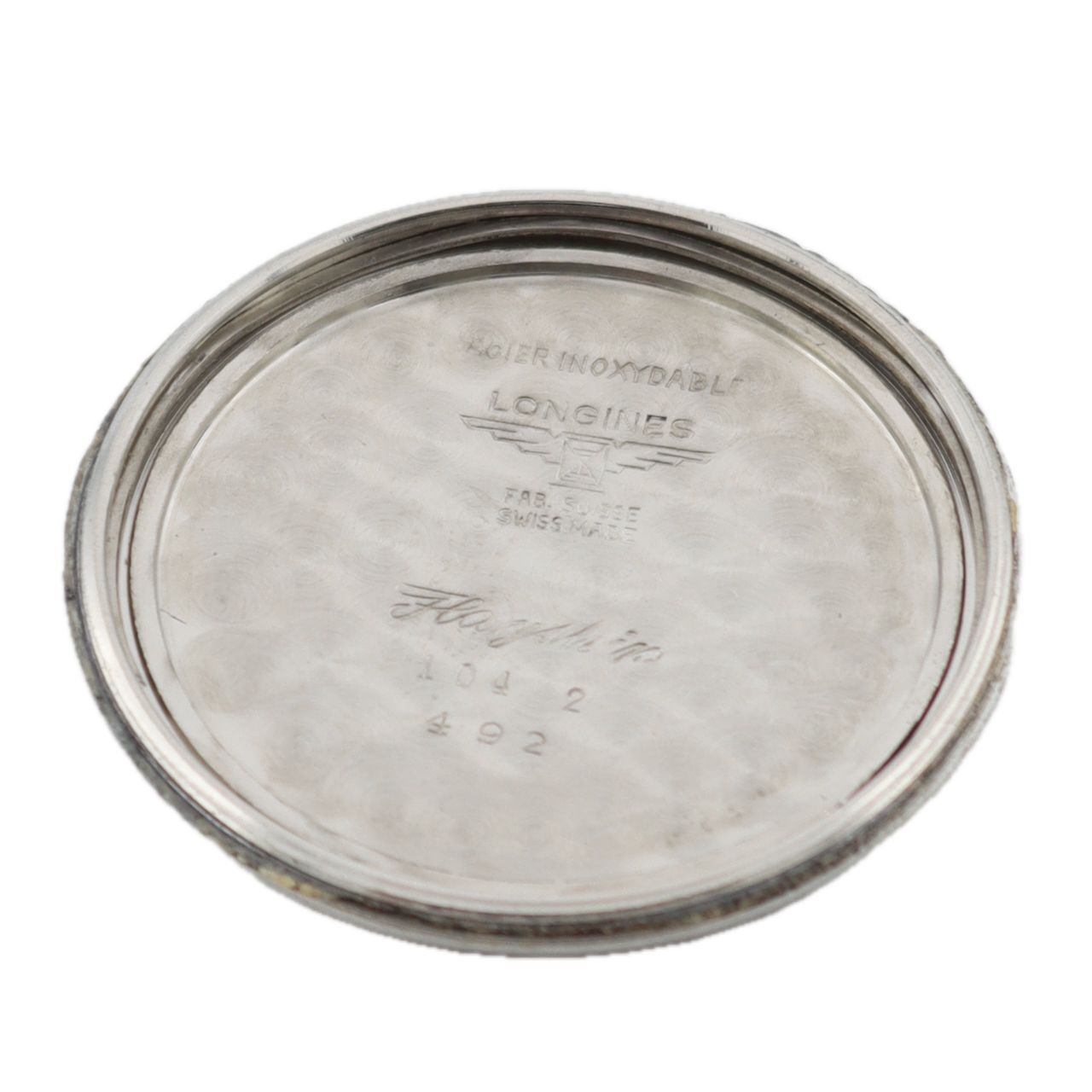 Vintage 35.5mm 1958 Longines Flagship Oversized Men's Wristwatch 30LS Steel