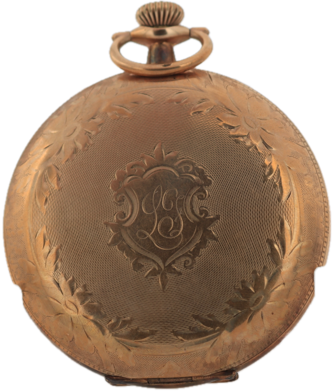 Antique 12s 1917 NY Standard Shield 15J Hunter Pocket Watch Excelsior 20 Year GF
