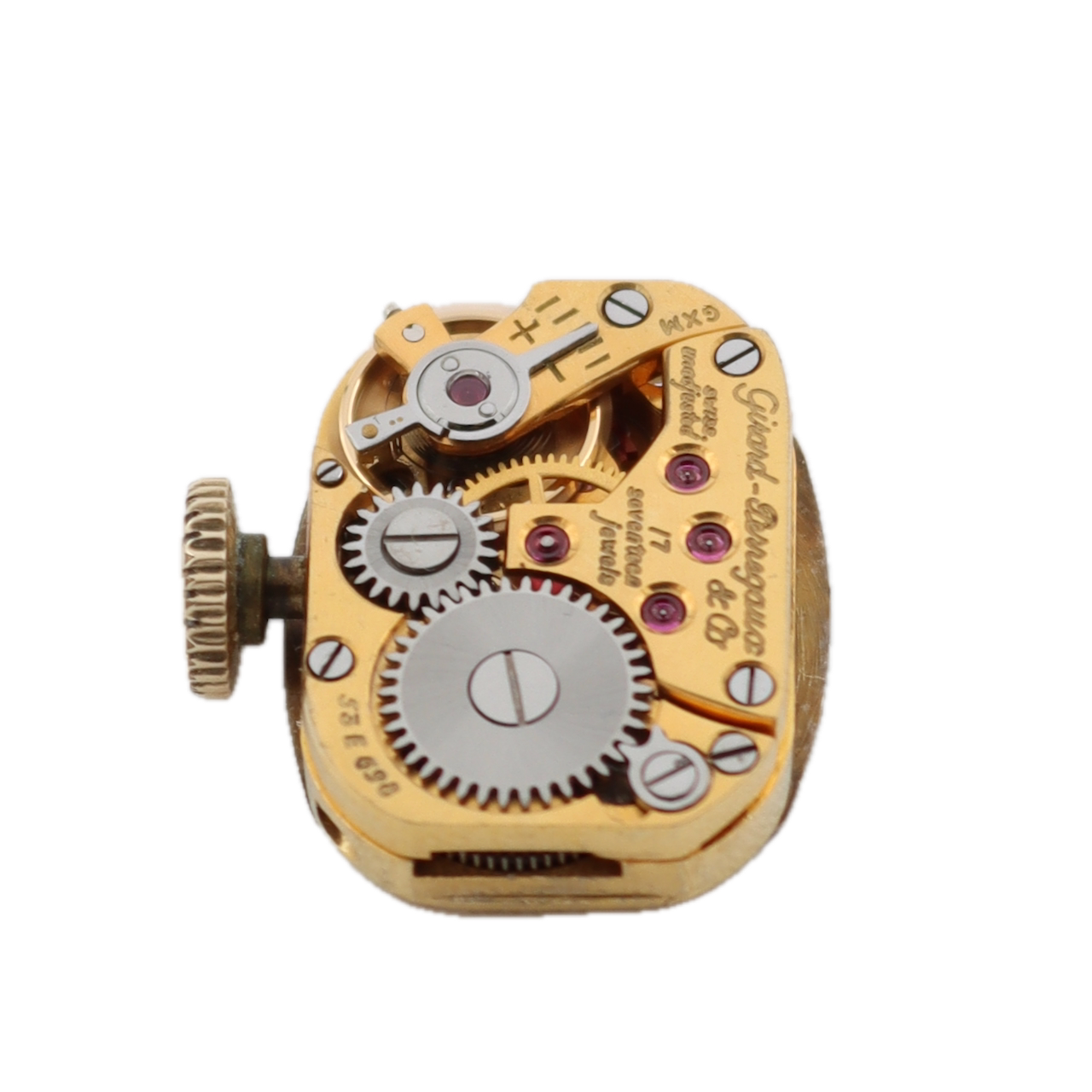 Vintage Girard Perregaux Cocktail Ladies Mechanical Wristwatch Swiss 14k GF