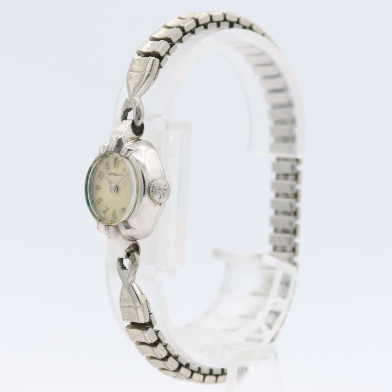 Vintage Wittnauer Cocktail Ladies Mechanical Wristwatch 6N7G Swiss 10k GF