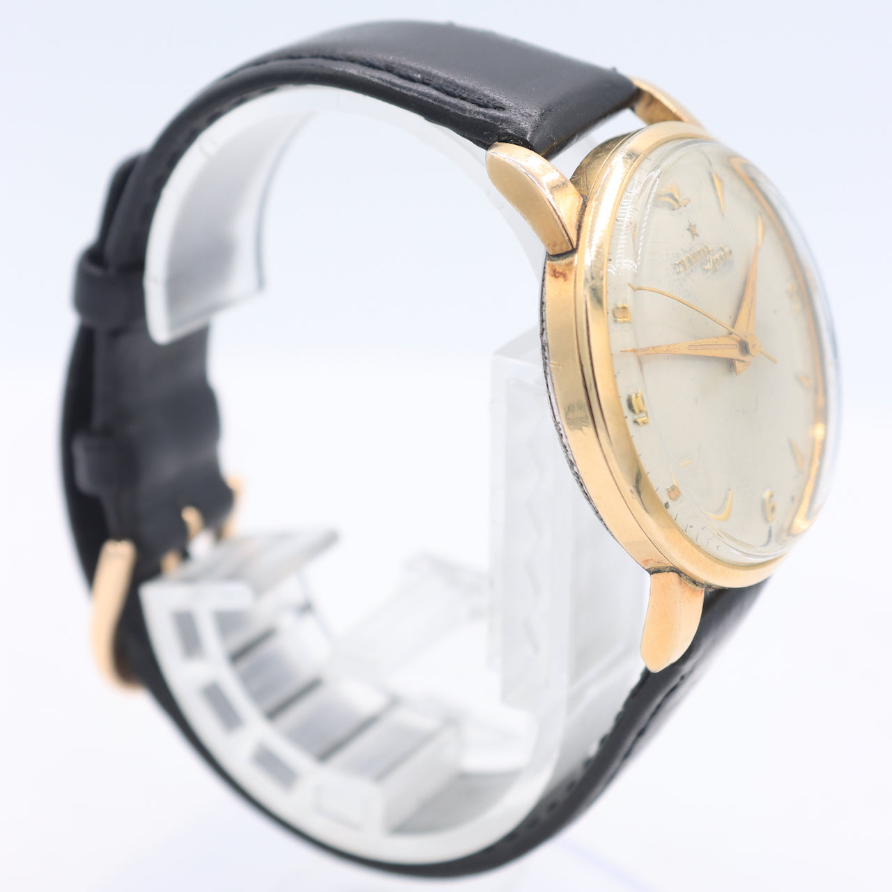 Vintage Zenith Sporto Men's Mechanical Wristwatch 120 Swiss Steel & Gold Filled