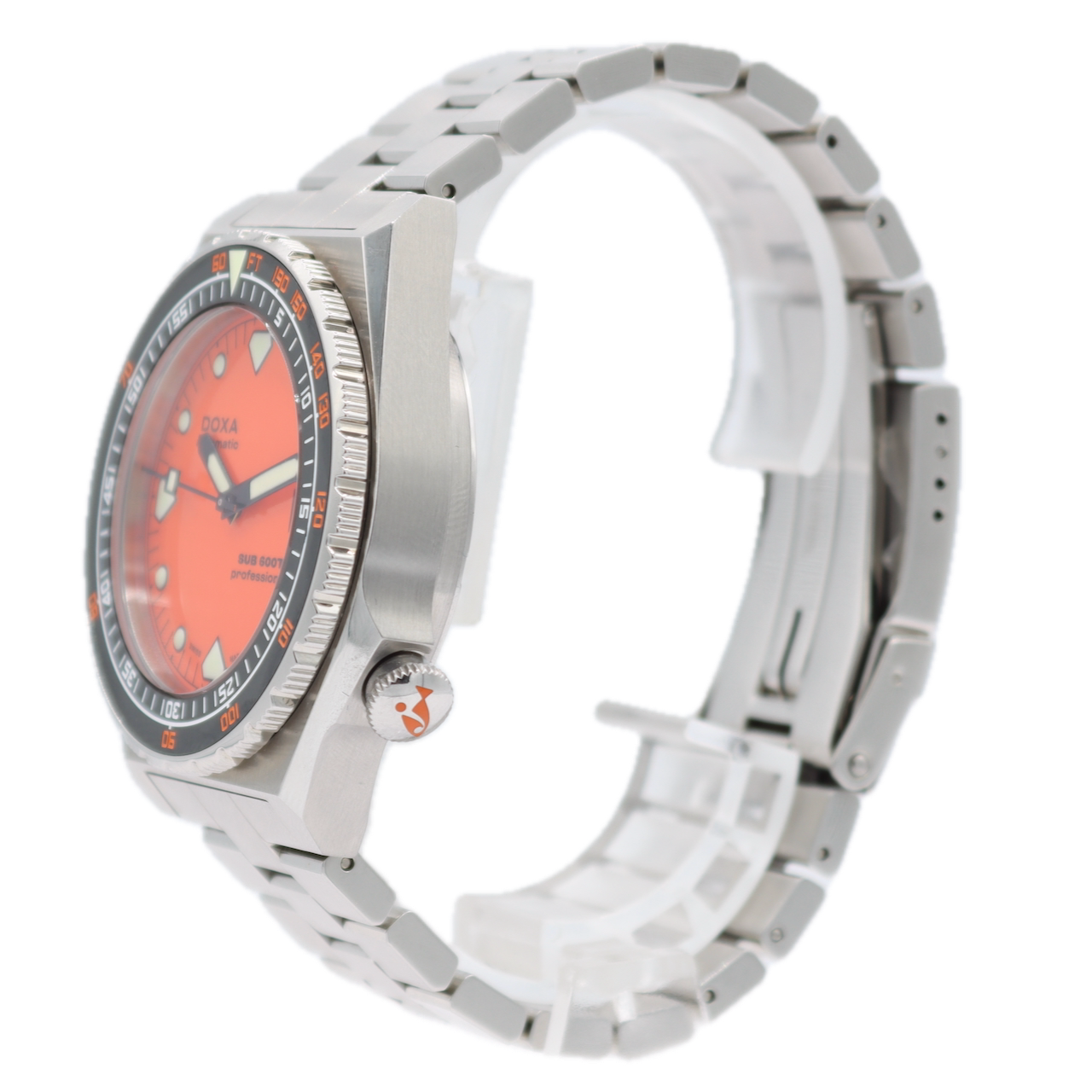 40mm Doxa 861.10.351.10 Sub 600T Professional Men's Automatic Wristwatch Steel