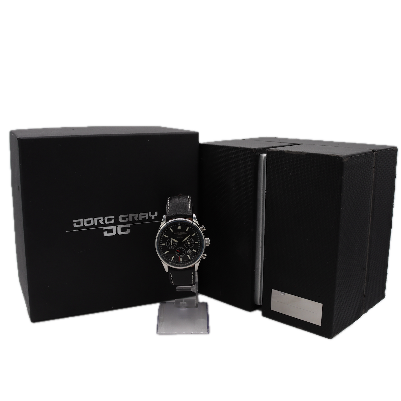 41mm 2009 Jorg Gray JG6500 Obama Edition Men's Quartz Wristwatch Steel