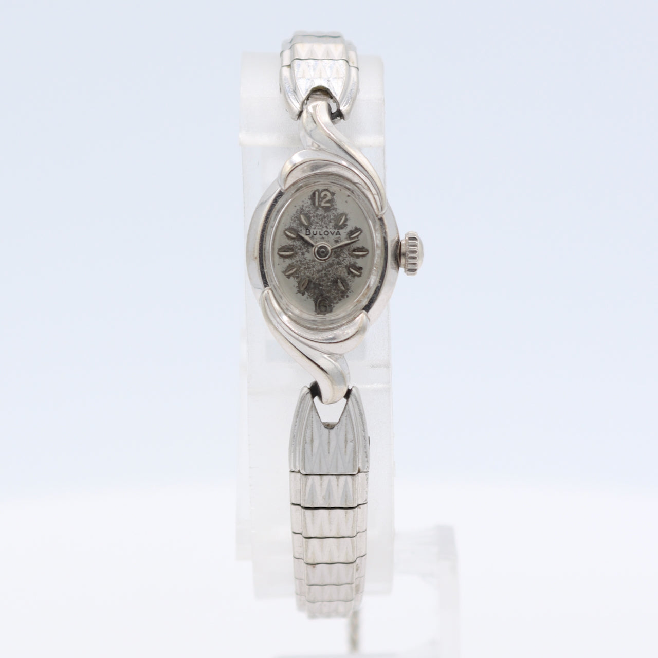 Vintage 1966 Bulova 2420 Leading Lady F Men's Mechanical Wristwatch 5AR 10k RGP