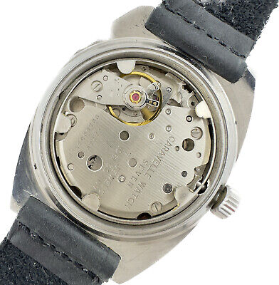 Vintage Caravelle Men's Mechanical Wristwatch 1061.50 w Coke Style Divers Bezel