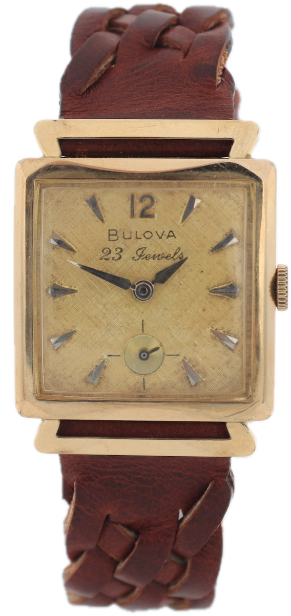 Vintage 1960 Bulova President C Men's Mechanical Wristwatch 10 BZ USA 10k RGP
