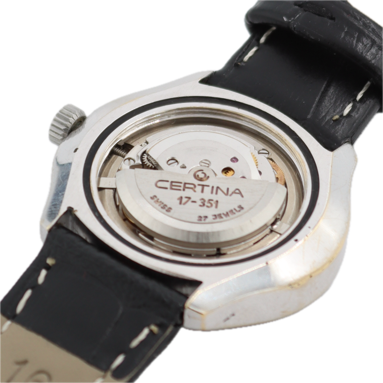 Vintage 30.5mm Certina Festival Men's Automatic Wristwatch 17-351 Chrome Plated