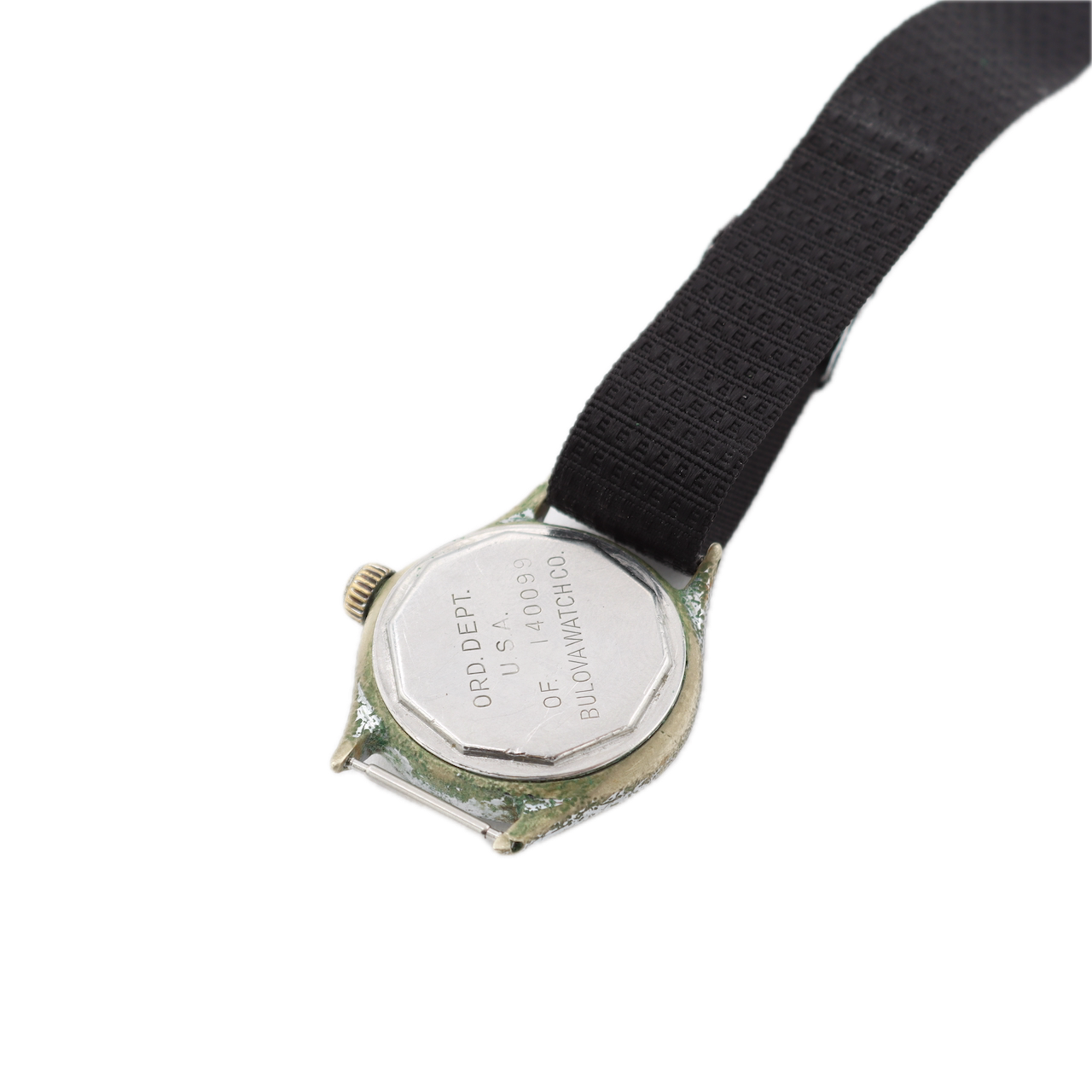 Vintage 32mm Bulova World War 2 Military Men's Mechanical Wristwatch 10 AK