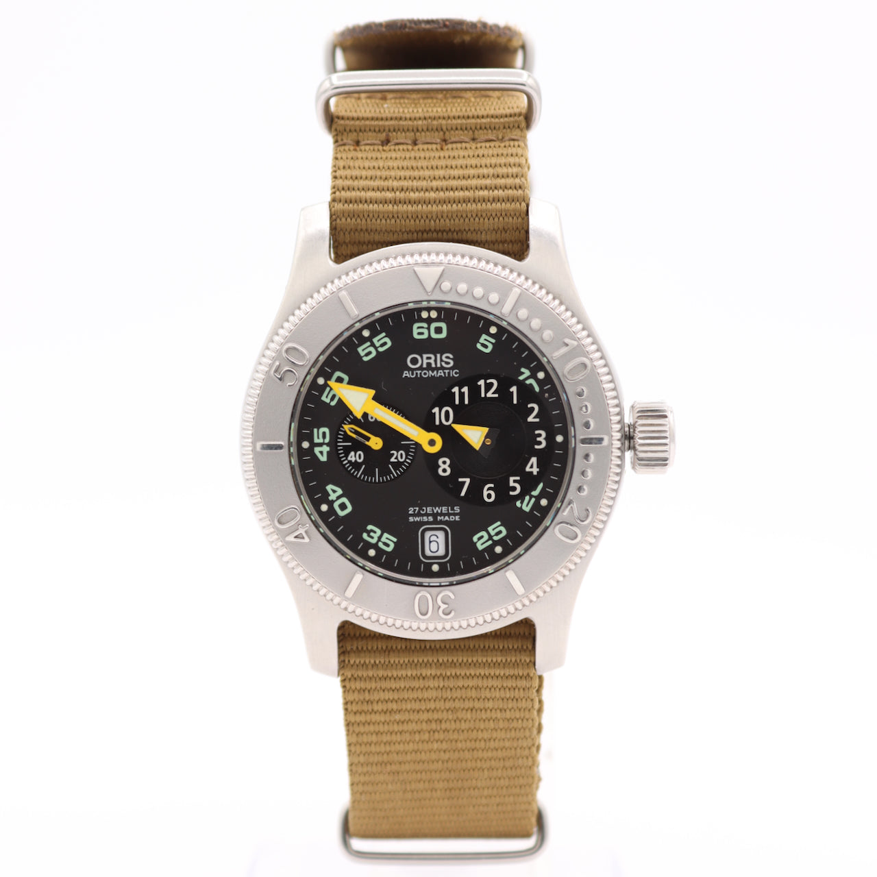 Vintage Oris Big Crown Diver Regulator 649-7502-41-64